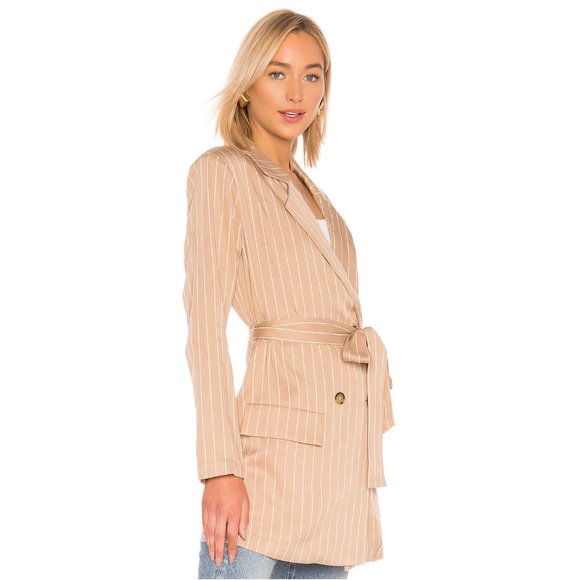NEW LPA Wrap Jacket Nude Small B28 - Picture 2 of 8